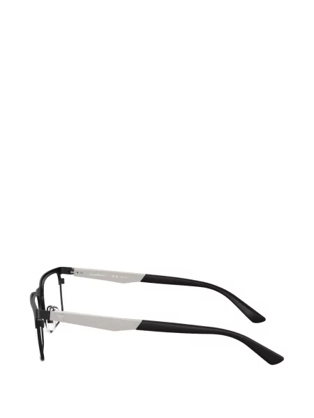 Ochelari de soare dreptunghiulari Emporio Armani negru