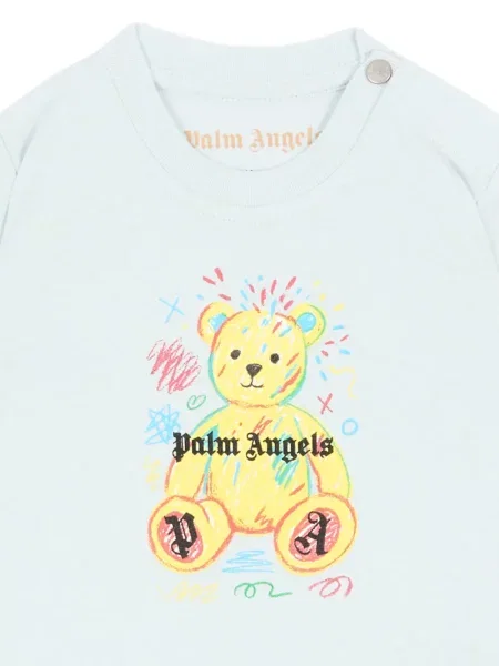 Koszulka dziecięca Palm Angels niebieska