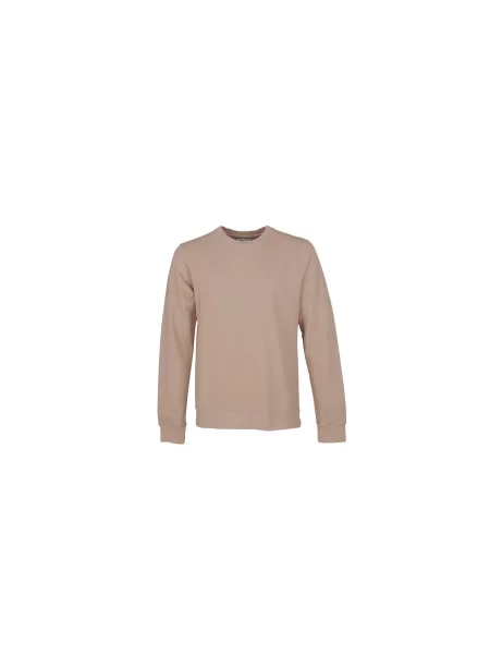 Colorful Standard Classic Organic Crew Mężczyźni Bluzy i bluzy z kapturem Colorful Standard Jasnobrązowy Size: S