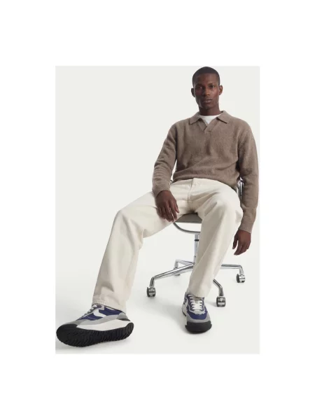 Sneakersy Voile Blanche skórzane