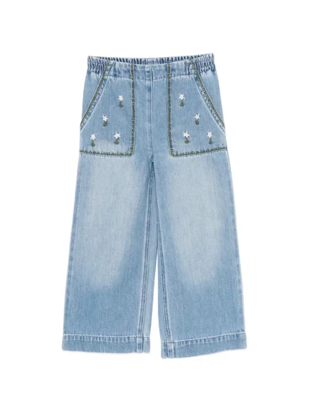 Jeansy dziecięce Stella Mccartney niebieskie