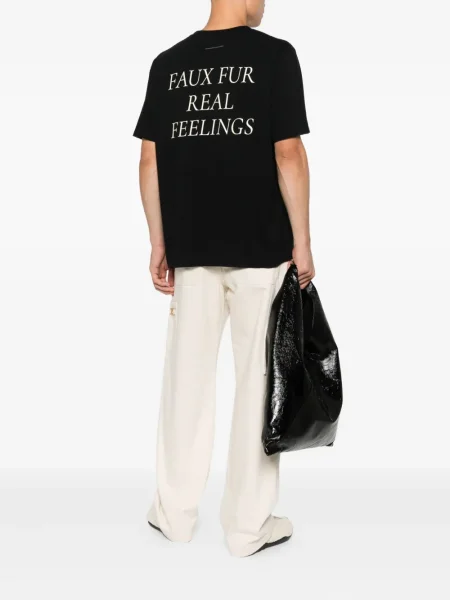 Tricou Mm6 Maison Margiela negru