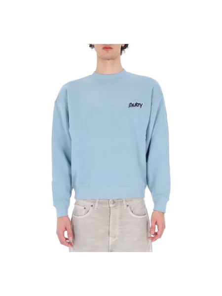 Bluza Autry z logo niebieska