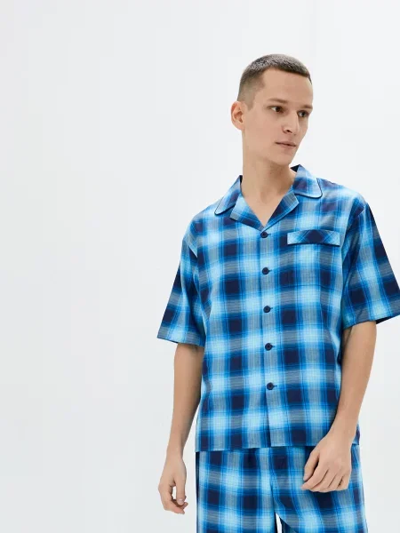 Верх піжами CYBERJAMMIES бавовна/модал синій