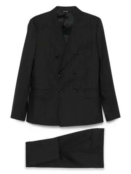 Костюм костюм Reveres 1949 на райета сиво