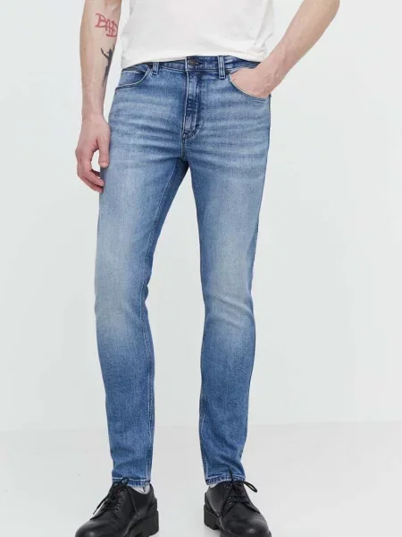 HUGO Blugi | Extra slim fit albastru
