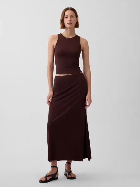 Fusta maxi Gap alb