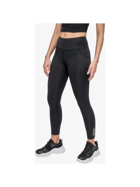 Legginsy długie DKNY RHSTN Sport czysty XS czarny