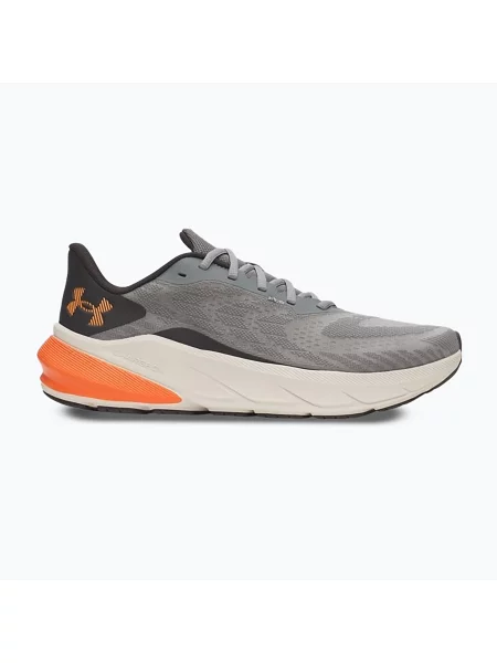 Încălțăminte de alergare pentru bărbați Under Armour Turbulence 3 clay green/black/outrageous orange negru