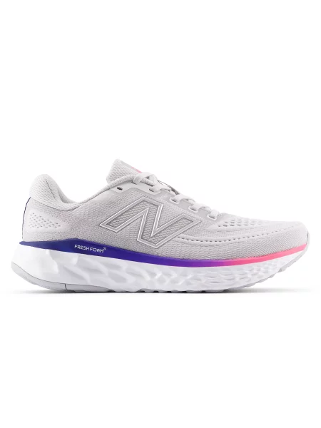 Buty do biegania New Balance Fresh Foam Evoz V4 grey matter/pink heat/blue oyster beżowe