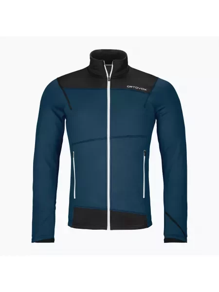Bluza ORTOVOX Fleece Light deep ocean granatowy