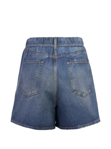 Pantaloni scurți din denim Rag & Bone albastru