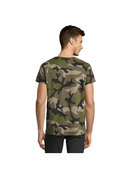 Koszulka Camo zielona