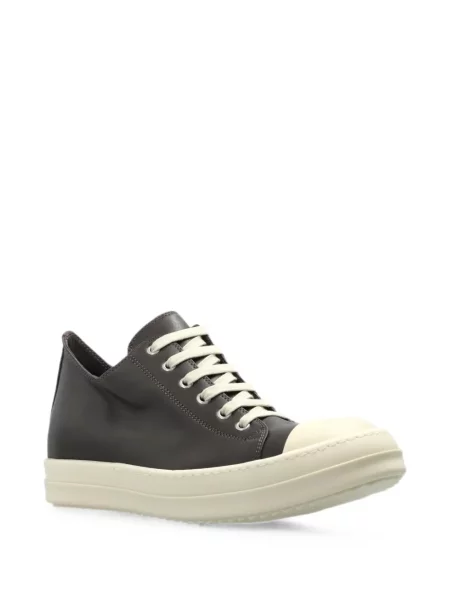 Sneakerși Rick Owens din piele maro