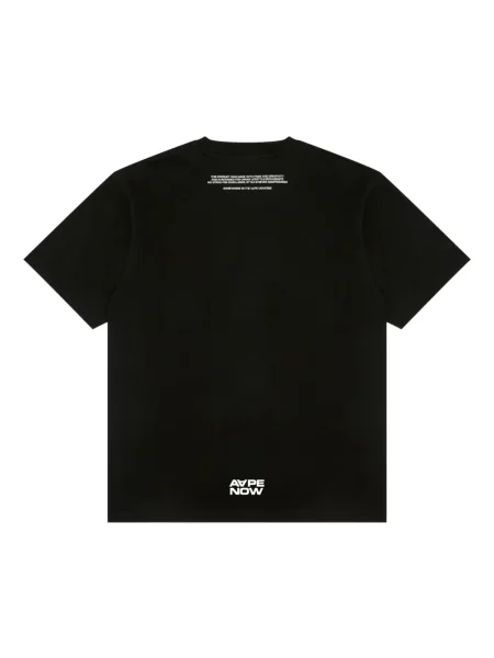 Tricou Aape By A Bathing Ape cu imagine negru