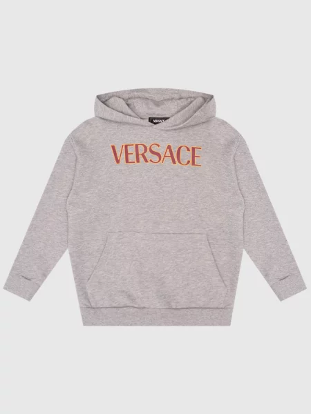 Детское худи Versace серое