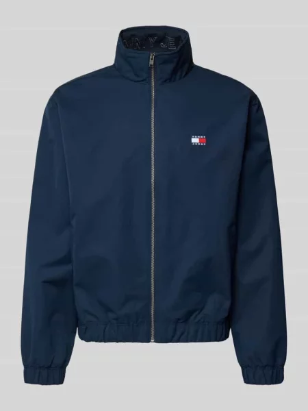 Kurtka Tommy Jeans ze stójką granatowa