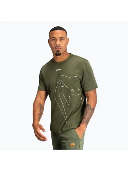 Мъжка тениска Venum Giant Connect army green зелено