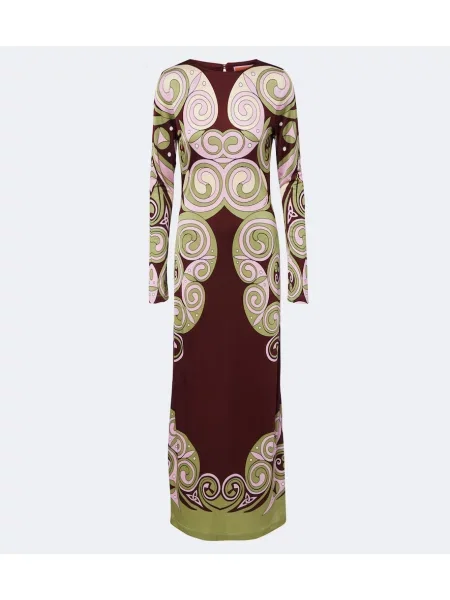 Rochie maxi La Doublej din jerseu
