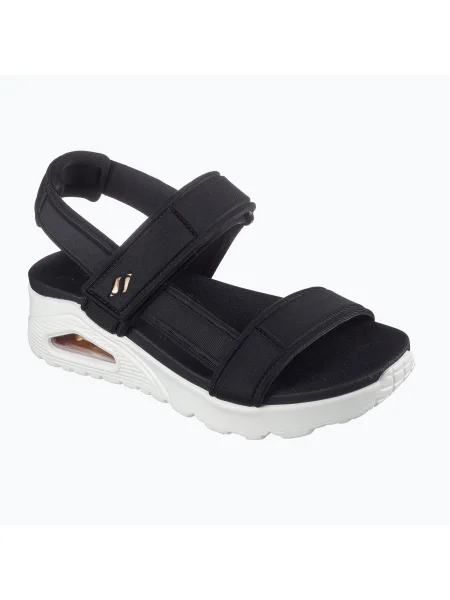 Дамски сандали SKECHERS Uno Summer Stand 2 black/white бяло