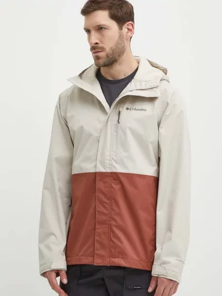 Columbia kurtka outdoorowa Hikebound szary beżowa