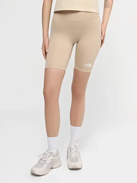 Велосипедки The North Face W Flex Tight поліестер/еластан бежевий