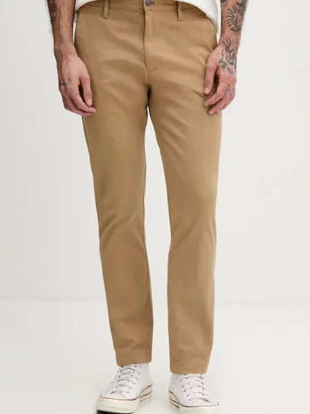 Tommy Jeans pantaloni verde