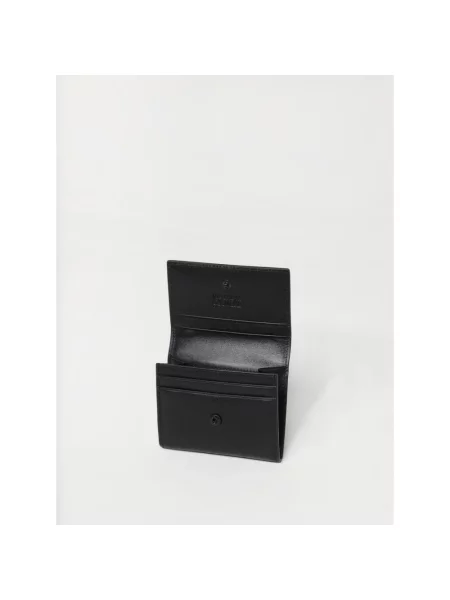 Portfel Versace Jeans Couture skórzany elegancki czarny