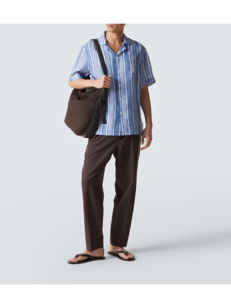 Chiloți Ancient Greek Sandals din piele maro