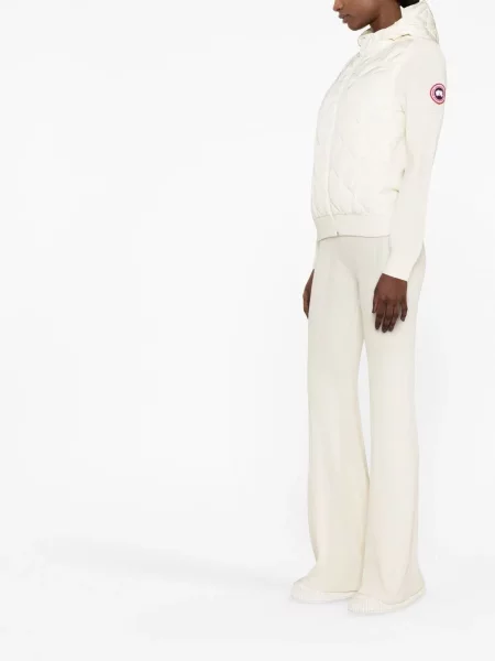 Καπιτονέ μπουφάν Canada Goose λευκό