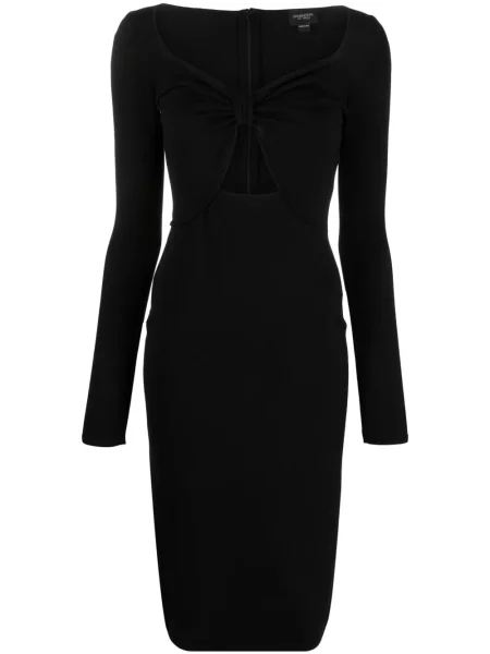 Rochie midi Giambattista Valli până la genunchi de costum negru