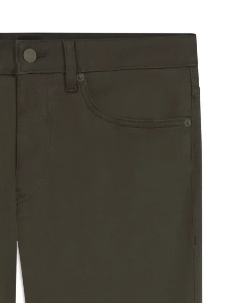 Pantaloni Boss din țesătură twill verde
