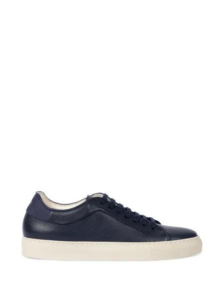 Sneakerși Paul Smith din piele de căprioară albastru