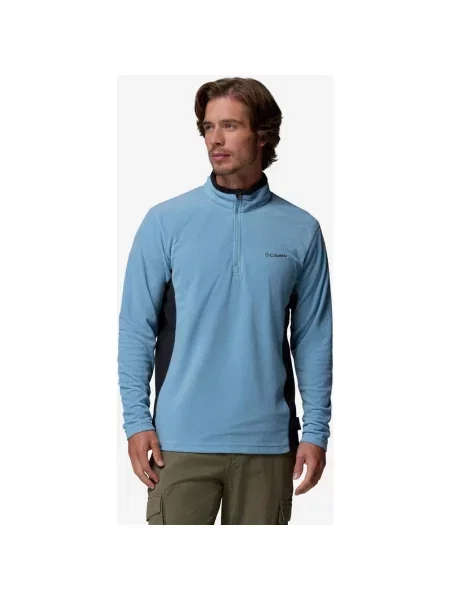 Polar Columbia Klamath Range II Half Zip niebieski jasny S czarny