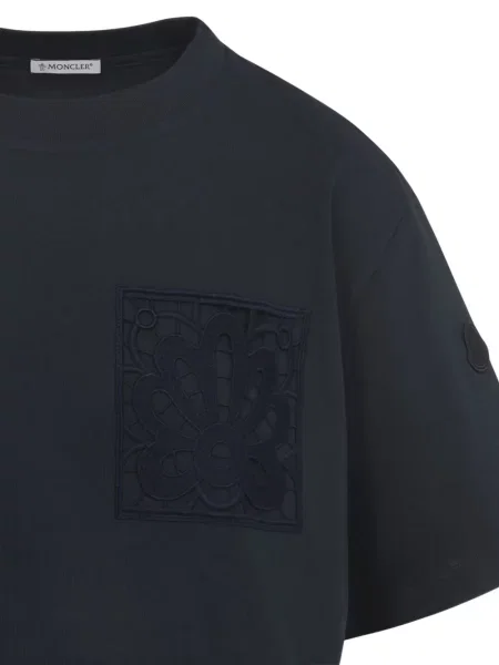 Μπλούζα Moncler γραβάτες μπλε