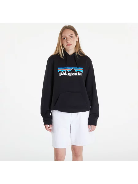Mikina Patagonia Logo Uprisal black černá