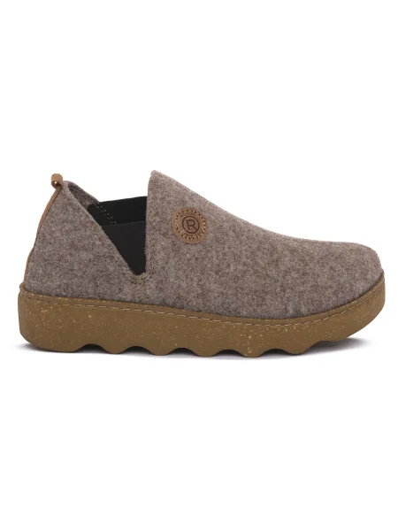 Pantofi Rohde cu model leopard gri