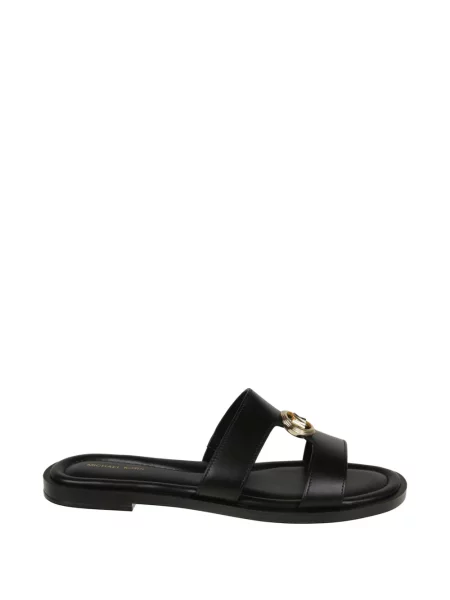 Sandale Michael Kors cu autograf negru