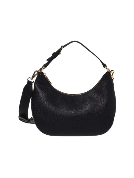 Kompaktowa torebka Love Moschino skórzana czarna