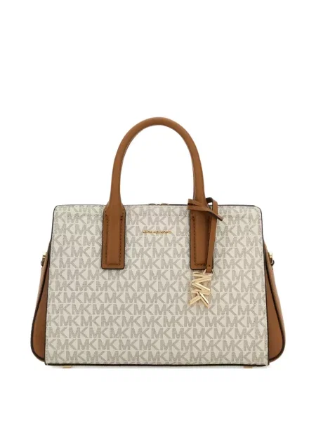 Malé baleríny Michael Michael Kors s potiskem s otevřenou patou černé