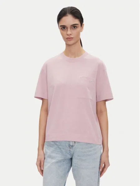 Lee Футболка Pocket Relaxed Fit фіолетовий