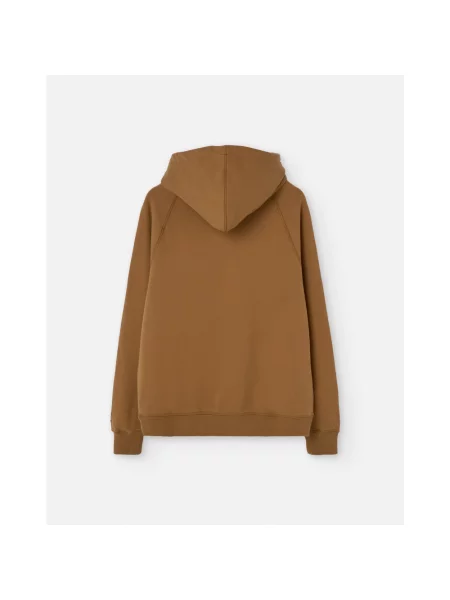 Bluza z kapturem Barbour z kapturem brązowa