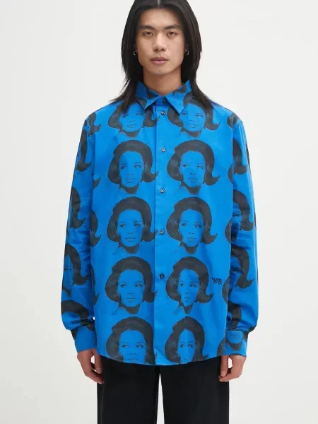 Wales Bonner cămașă din Selah Shirt relaxed