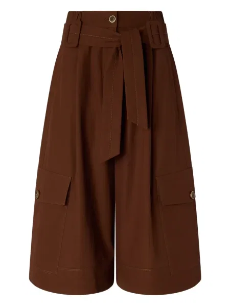 Pantaloni scurți Pinko maro