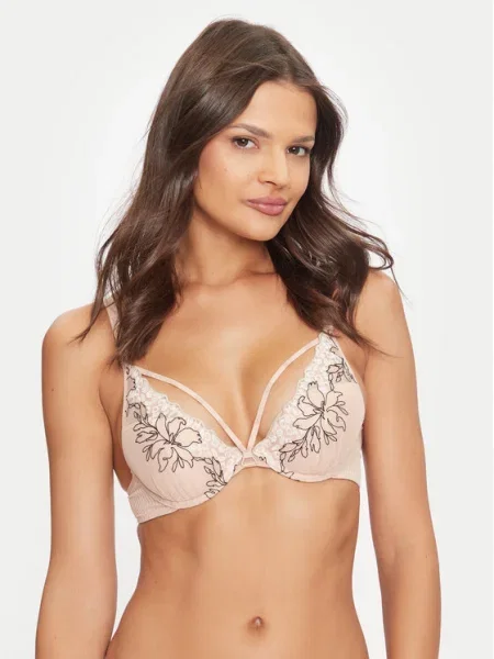 Chantelle Сутиен push-up Spice бежов