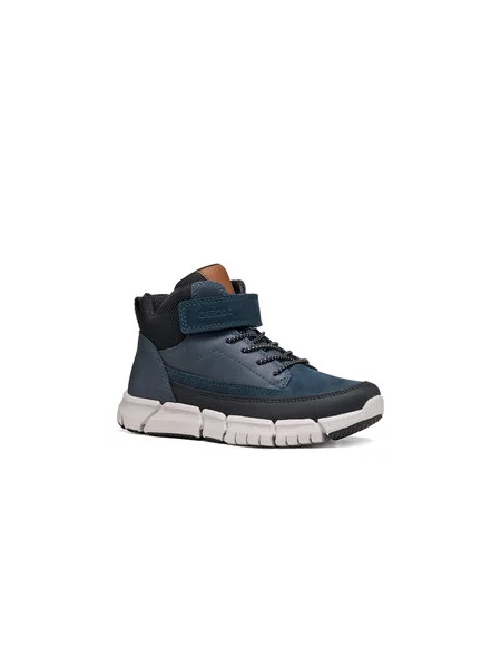 Bakancs Geox J Flexyper Boy M Sötétkék