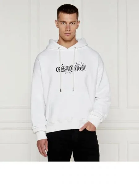 OFF-WHITE Hanorac alb