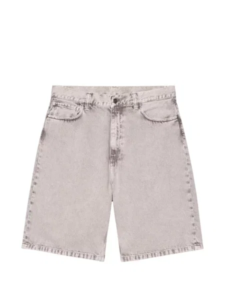 Kraťasy Carhartt Wip s našívanými kapsami šedé