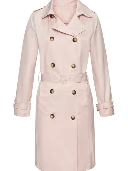 LASCANA Přechodný kabát pudrová