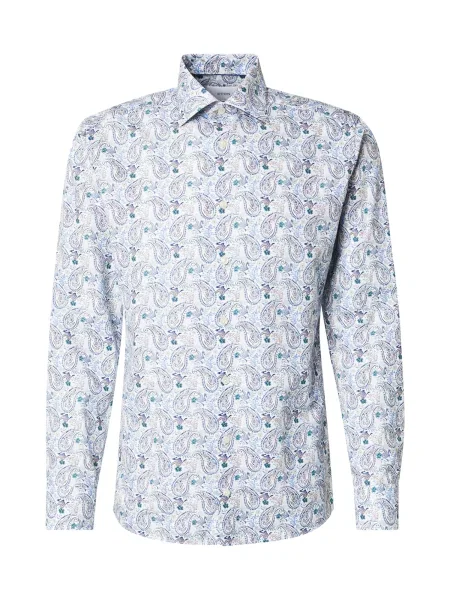 ETON Cămașă fildeş / deschis albastru